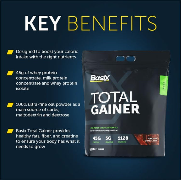 Basix Total Gainer – Extreme Nutritions