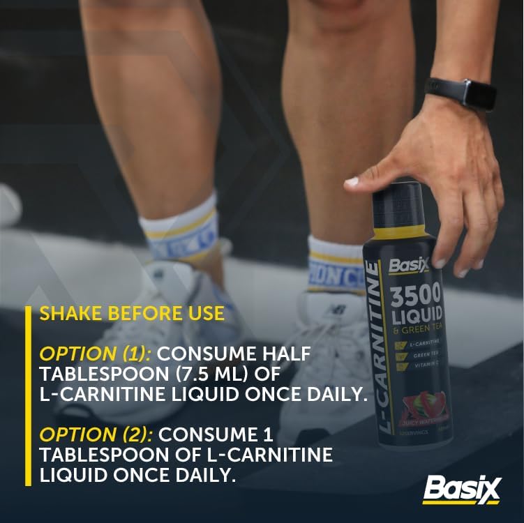 Basix L-Carnitine 3500 Liquid & Green Tea – Extreme Nutritions