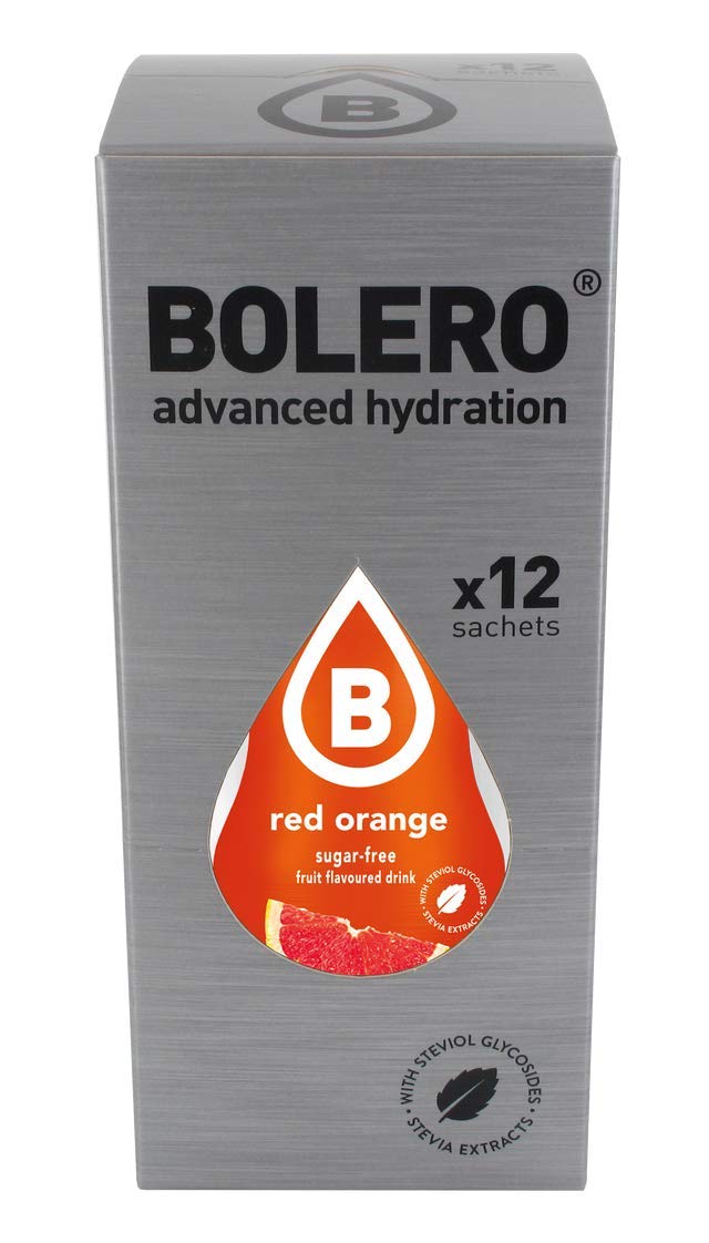 Boîte De Mix Pour Boissons Bolero – 12 Saveurs, Sachets De 9 G, Pour Eau Aromatisée