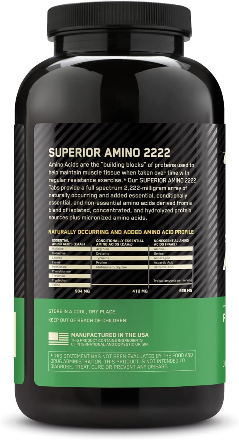 Optimum Superior Amino 2222 – Extreme Nutritions