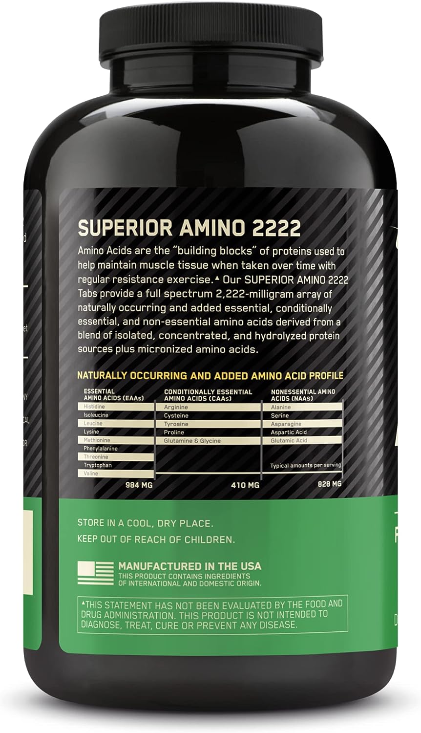 Optimum Superior Amino 2222 – Extreme Nutritions
