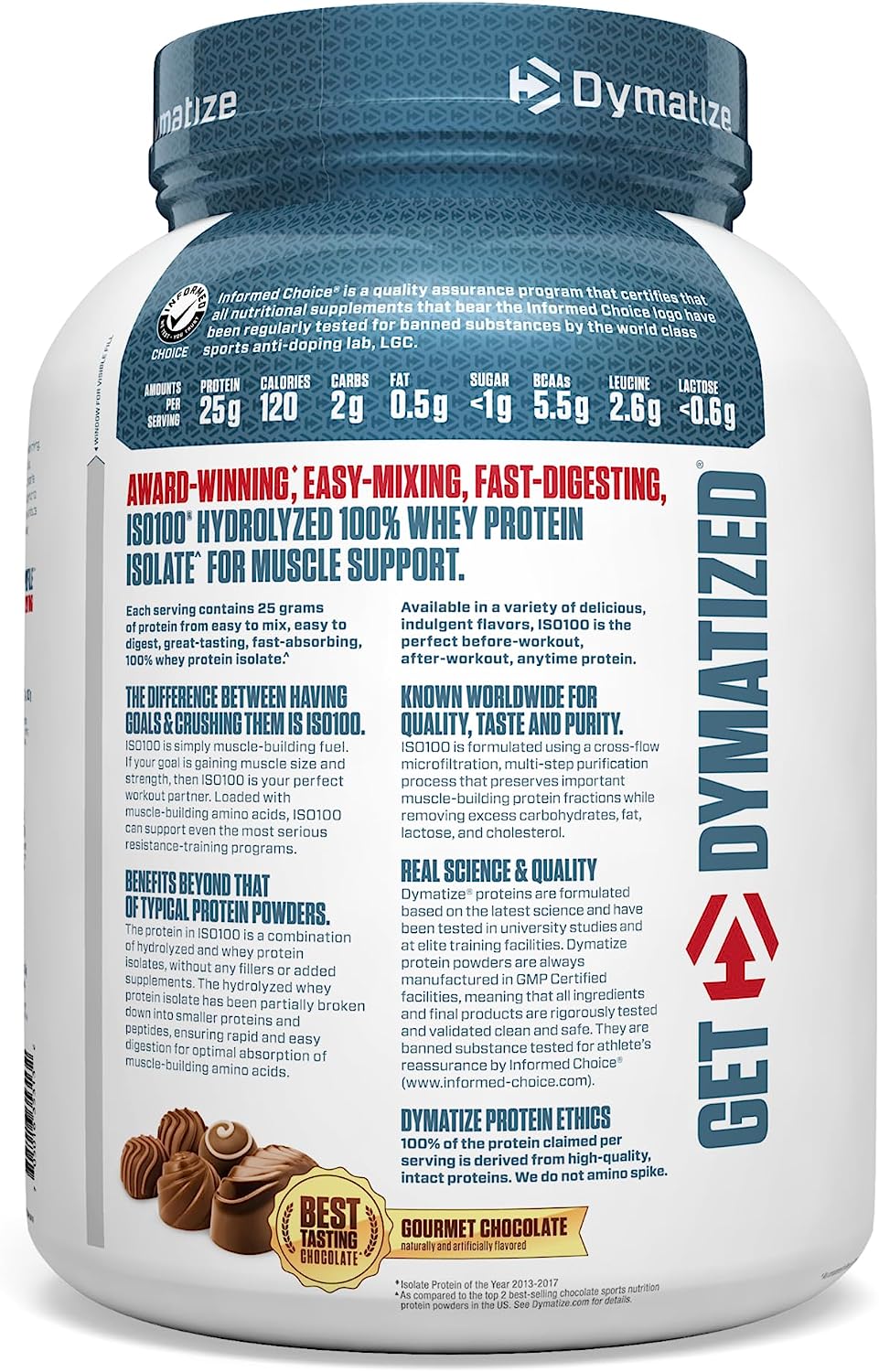 Dymatize Iso 100 Extreme Nutritions