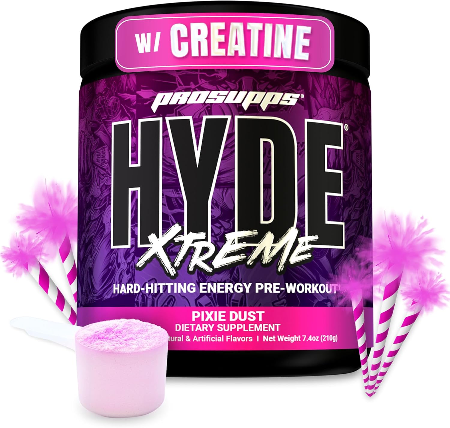 PROSUPPS Mr. Hyde Xtreme Pre Workout Powder with Creatine