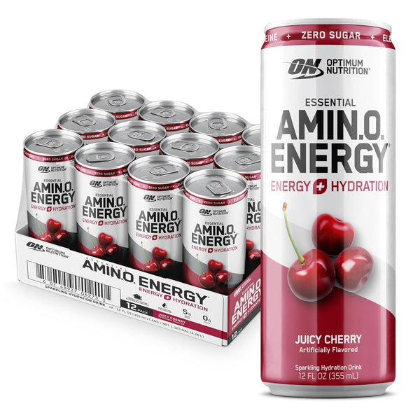Optimum Nutrition Amino Energy Sparkling , Hydration Drink, Electrolytes, Amino Acids