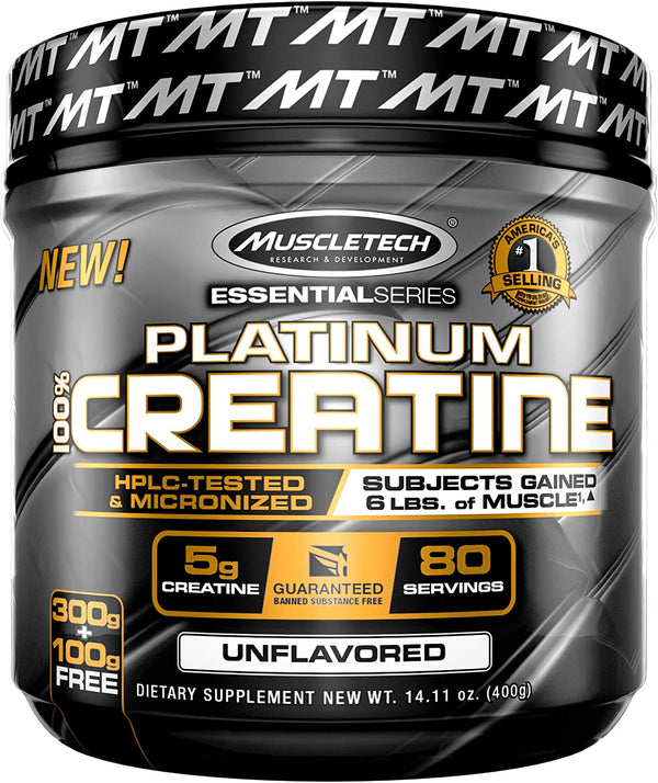 MuscleTech Essential Series Platinum 100% Creatine