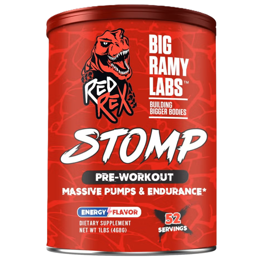 Big Ramy Labs RED REX Stomp Pre-Workout – Extreme Nutritions